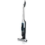 Aspirator vertical Bosch Athlet Pro Silence BCH86SIL1, 0.9 l, 25.2 V, Li-Ion, 19.51 kWh/an, Perie electrica All Floor High Power, Sistem Pro Silence, Autonomie pana la 60 min, alb