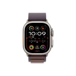 Apple Watch Ultra 2, GPS, Cellular, Carcasa Titanium 49mm, Blue/Black Trail Loop - M/L, Apple