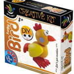 Creative kit: Plastilina Funky bird, -