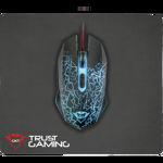 Mouse gaming Trust GXT 783 + Mousepad Negru