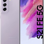 Telefon Mobil Samsung Galaxy S21 FE G990 128GB Flash 6GB RAM Dual SIM 5G Lavender