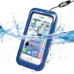 Husa Rezistenta La Apa Waterproof Albastru APPLE iPhone 5s, iPhone SE