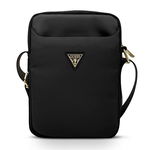 Guess Bag Negru Profesionist Nylon Triunghi Logo 10, Guess