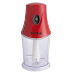 Tocator De Legume Si Fructe, Putere 200w, Capacitate 0.36l, 1 Treapta De Viteza, Cutit Din Inox, Sistem Antialunecare, Design Compact, Usor De Folosit, Rosu, KlaussTech