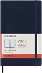 Agenda 2023 - 12-Months Daily - Large, Soft Cover - Sapphire Blue