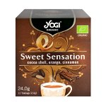 Ceai bio sweet sensation Yogi Tea 12 plicuri, Yogi Tea