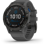 Ceas Garmin Fenix 6 Pro Solar black, slate gray band