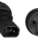 Adapter zasilania C14 - Schuko (PE14CEEAD), MicroConnect
