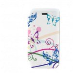 Husa Flip Cover Tellur Folio pentru Iphone 5/5s/SE Butterfly