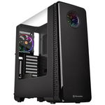 Carcasa Thermaltake View 28 RGB Riing Edition, fara sursa, Negru