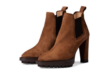 Incaltaminte Femei AllSaints Harper Suede Boot Tan Brown, AllSaints