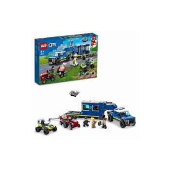 LEGO® City - Masina Centru de comanda mobil al politiei 60315, 436 piese, LEGO
