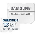 MICROSDXC EVO PLUS 128GB CL10 UHS1 W/AD, Samsung