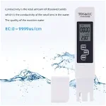 Tester digital pentru TDS/EC/ Temperatura 3 in 1 pentru apa,piscina si acvariu