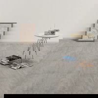 Gossi placi de pardoseala autoadezive, gri punctat, 5,11 m2, pvc, Gossi