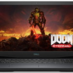 Laptop Gaming Dell Inspiron 5500 G5 Intel Core (10th Gen) i7-10750H 1TB SSD 16GB RTX 2060 6GB FullHD 300Hz Win10 Pro Tast. il. FPR dig55500i716160wp1