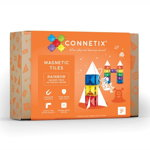 Magnetic Tiles Set constructie magnetic, 40 piese de baza, patrate, Connetix