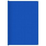 Covor pentru cort vidaXL, PVC, 250 x 300 cm, Albastru