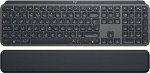 Tastatura Wireless Logitech MX Keys Plus, LED Alb, USB + MX Palm Rest (Negru)