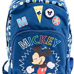 Ghiozdan, albastru inchis, MICKEY MOUSE