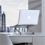 Stand universal laptop Tech-Protect Prodesk Silver, TECH-PROTECT