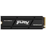 Solid State Drive (SSD) Kingston FURY Renegade Gen.4, 4TB, NVMe, M.2. Heatsink