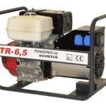 Generator de curent Honda TR6,5, motor GX-390, monofazat-trifazat, 6,5 kVA, 11 CP, Honda