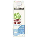 Lapte vegetal de migdale 3%, fara zahar 1l ECO-BIO - The Bridge, The Bridge