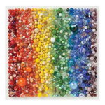 Puzzle 500 Piese Rainbow Marbles Galison (Puzzle Premium Galison)