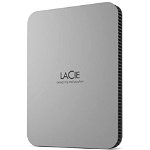 Hard disk extern LaCie Mobile Drive V2 argintiu 4TB (STLP4000400), LaCie