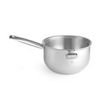 Tigaie Bain-Marie Hendi, 1litru, Inox, cu pereti dubli si rezervor pentru apa, 330x165x(h)95mm, HENDI