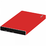Rack HDD SPR-25611R SATA USB 3.0 2.5 inch Red, Spacer