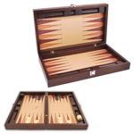 Joc table backgammon din lemn Premium Gold 52 x 60 cm - Imperfect