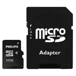 Card de memorie Micro SDHC Philips FM32MP45B/00, 32GB, cu adaptor SD, Clasa 10, Philips