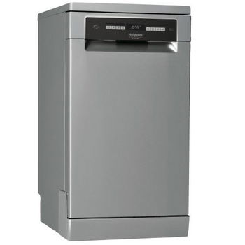 Masina de spalat vase independenta Hotpoint HSFO 3T235 WC X, 10 seturi, 45 cm, Inox