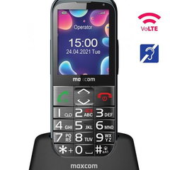 Maxcom Telefon mobil MaxCom Comfort MM724, TFT 2.2, Single SIM, 4 G, Negru, Maxcom