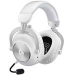 Casti gaming wireless Logitech PRO X 2 Lightspeed, Alb