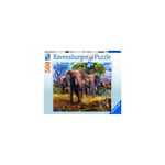 Puzzle Familie De Elefanti, 500 Piese, Ravensburger