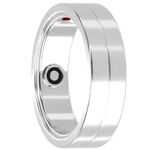 Smart ring Maxcom mRing MR100, Marimea 13, Bluetooth, GPS, Android/iOS, Monitorizare activitate, IP68 (Argintiu), Maxcom