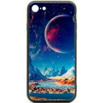 Husa eleganta ultra-subtire de lux pentru iPhone 7/8, patern - Luxury ultra-thin case for iPhone 7/8, patern "Night Decor", HNN