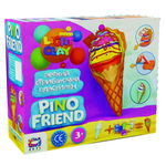 Set de creatie cu argila usoara, Moon Light Clay - Pino Friend - ICE CREAM, Okto