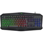 Tastatura T-Dagger Tanker, Rainbow LED, USB, Black