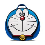 Ghiozdan Doraemon, pentru copii, mare, rezistent la apa, BeddyBear, 28 x 14 x 32 cm
