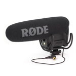 Rode Videomic Pro R microfon cu sistem de suspensie Rycote Lyre, Rode