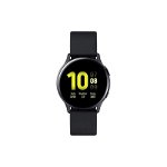 Smartwatch Samsung Galaxy Watch Active 2 SM-R820, Procesor Dual-Core 1.15GHz, Super AMOLED 1.4", 768MB RAM, 4GB Flash, Bluetooth, Wi-Fi, Carcasa Aluminiu, Bratara Cauciuc 44mm, Rezistent la apa si praf, Tizen (Negru)