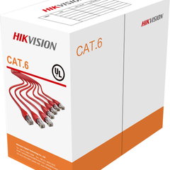 Cablu U|UTP cat.6 Hikvision, DS-1LN6-UU, 23AWG, material cupru integral, ANSI|TIA-568-C.2 PVC