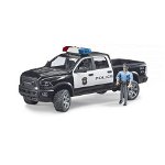 Camion de politie Bruder Emergency - RAM 2500, cu politist si accesorii