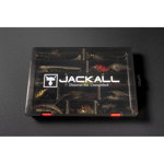 Cutie pentru Naluci Jackall 2800D Tackle M, Culoare Clear Black, 27.5x18.5x3.9cm, JACKALL