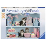Puzzle Ravensburger Pisicute Si Prajiturele, 500 Piese