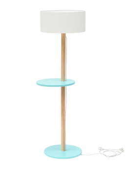 Lampadar Lamp Ufo White / Light Turquoise